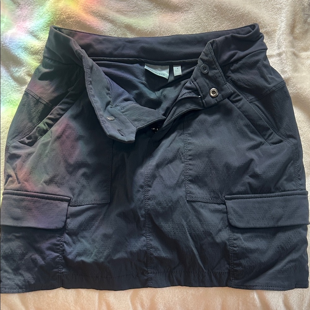 Casual Cargo Skirt in Dark Navy